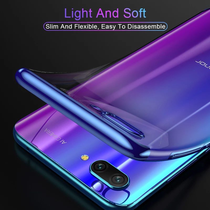 Funda Samsung Silicona gel Transparente con el borde metalizado - 4 Colores 17