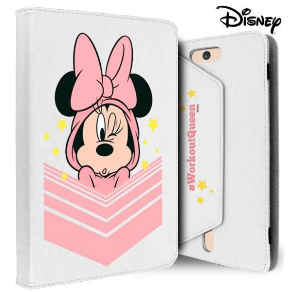 Funda Ebook Tablet 10 Pulgadas Universal Licencia Disney Minnie Blanco 1