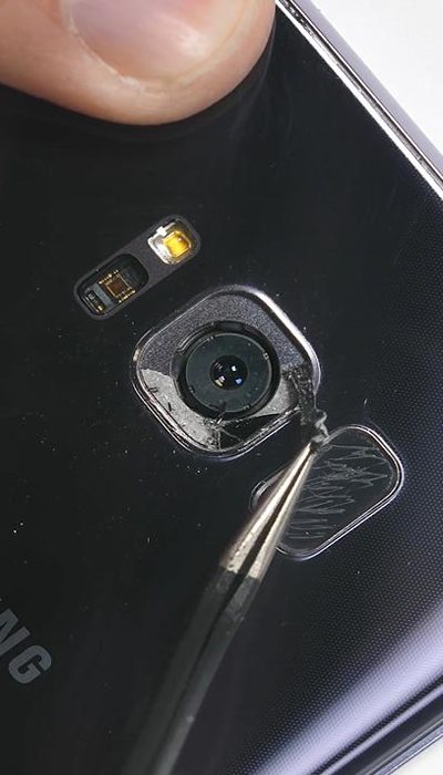 arreglar cristal cámara móvil