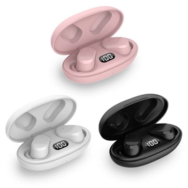 Auriculares Inalámbricos Bluetooth Dual Pod Earbuds Feel 5
