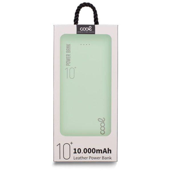 Bateria Externa Universal Power Bank 10.000 mAh (2 x usb / 2.1A) COOL Leather 3