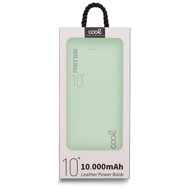 Bateria Externa Universal Power Bank 10.000 mAh (2 x usb / 2.1A) COOL Leather 11