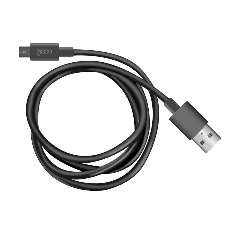 Cable micro-usb Compatible Universal 3 metros Negro 2.4 Amp 8
