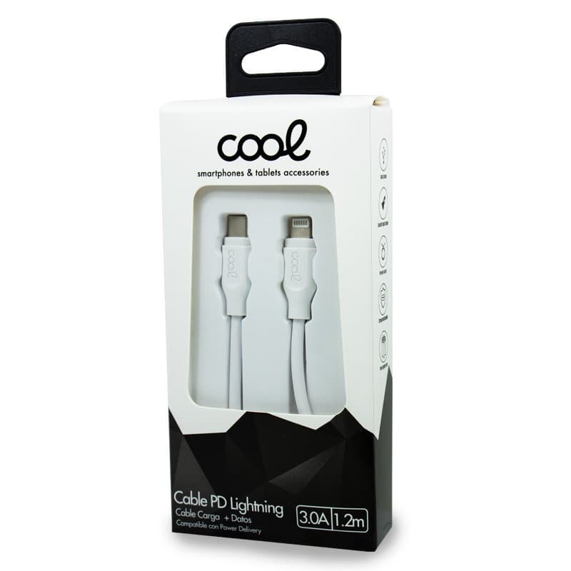 Cable TIPO-C a Lightning Compatible Universal (1.2 metros) Blanco 6