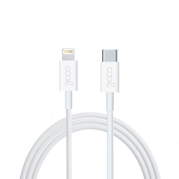 Cable TIPO-C a Lightning Compatible Universal (1.2 metros) Blanco 1