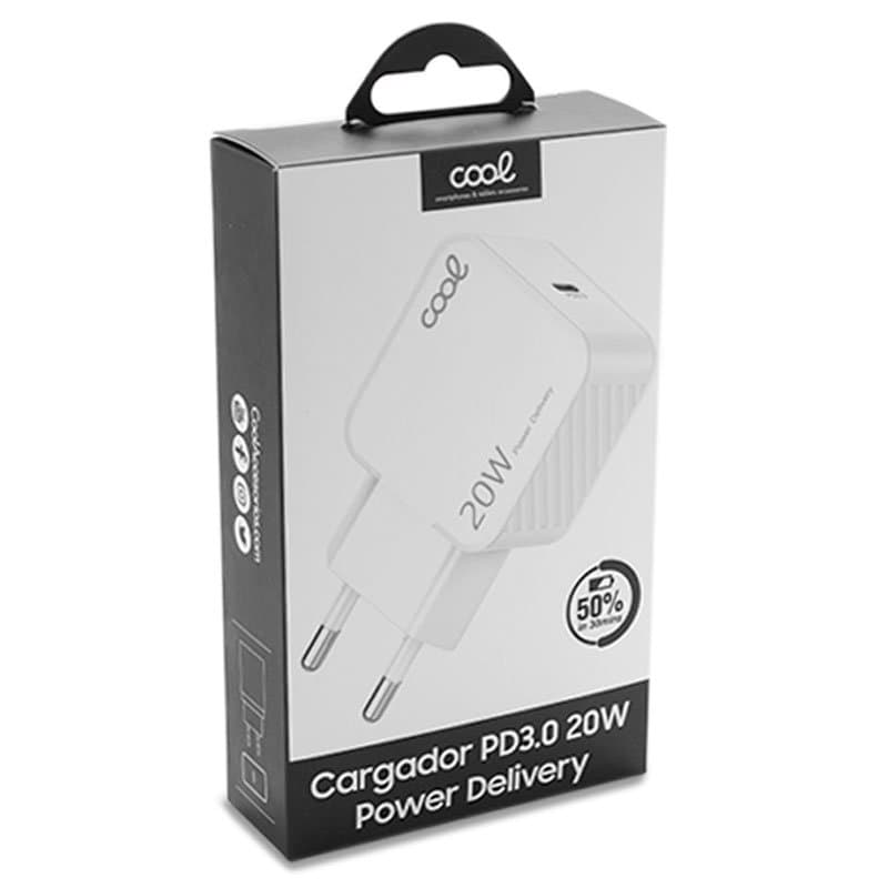 Cargador Rápido Tipo C Red Universal Fast Adapt. Charger (PD) 1 x TIPO-C (20W) Blanco 6