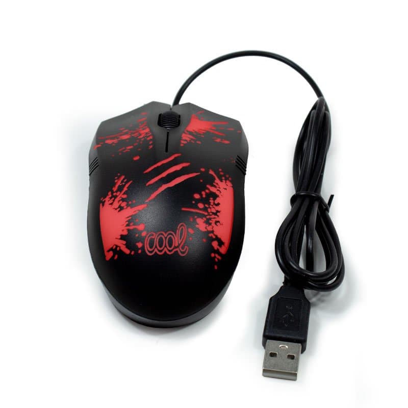 Teclado Pack Gaming USB Español + Auriculares + Ratón + Alfombrilla Perth 18